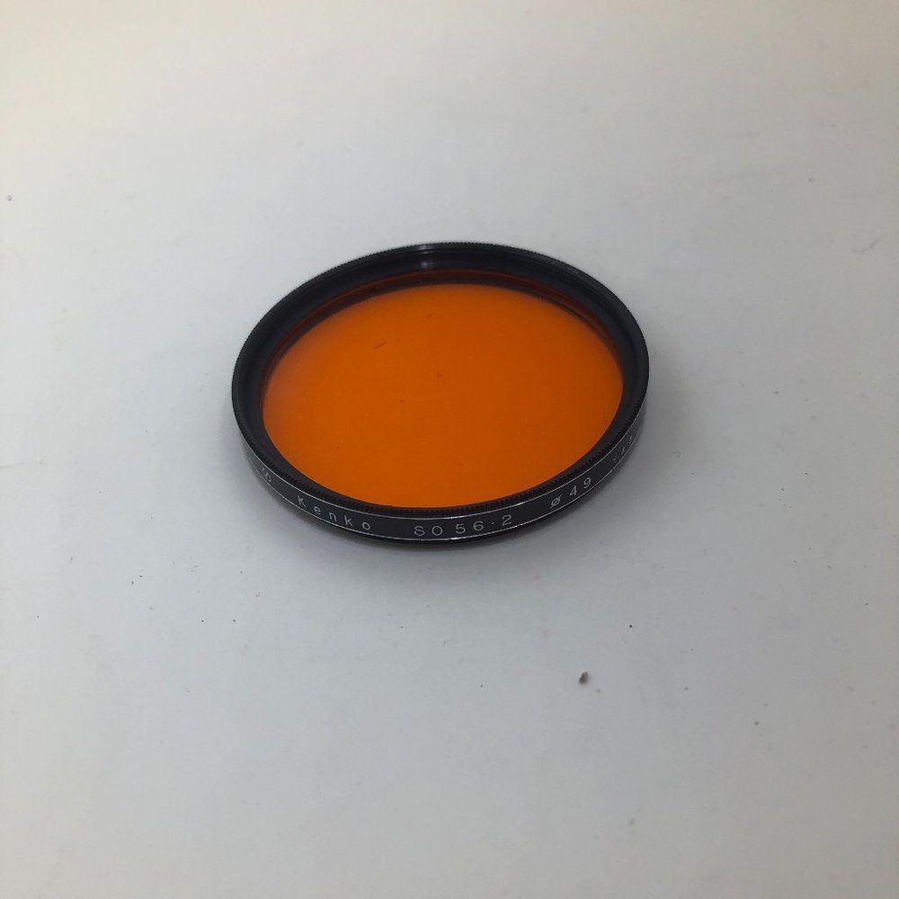 Kenko 49mm Warming W12 Warm Orange Glass Lens Filter 49 mm Japan